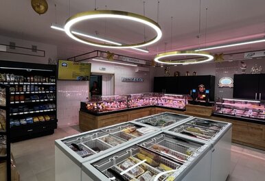 Фирменный магазин «Пачастунак» Ошмянского мясокомбината