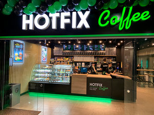 Новое кафе Hotfix в ТЦ Скала