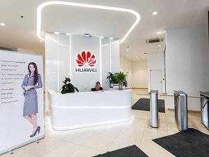 Проект прошлого года - офис Huawei